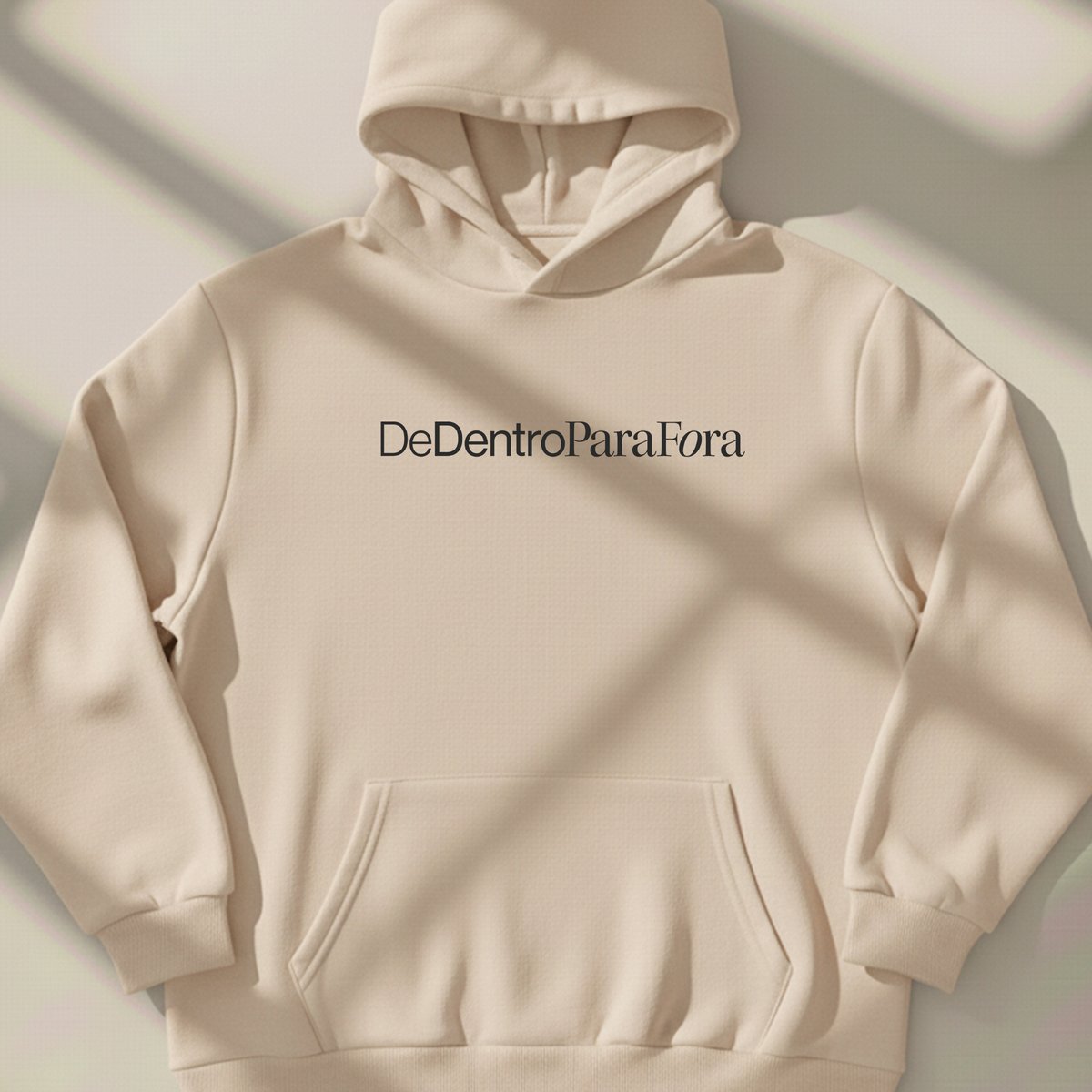 Nome do produto: De dentro pra fora - Moletom canguru