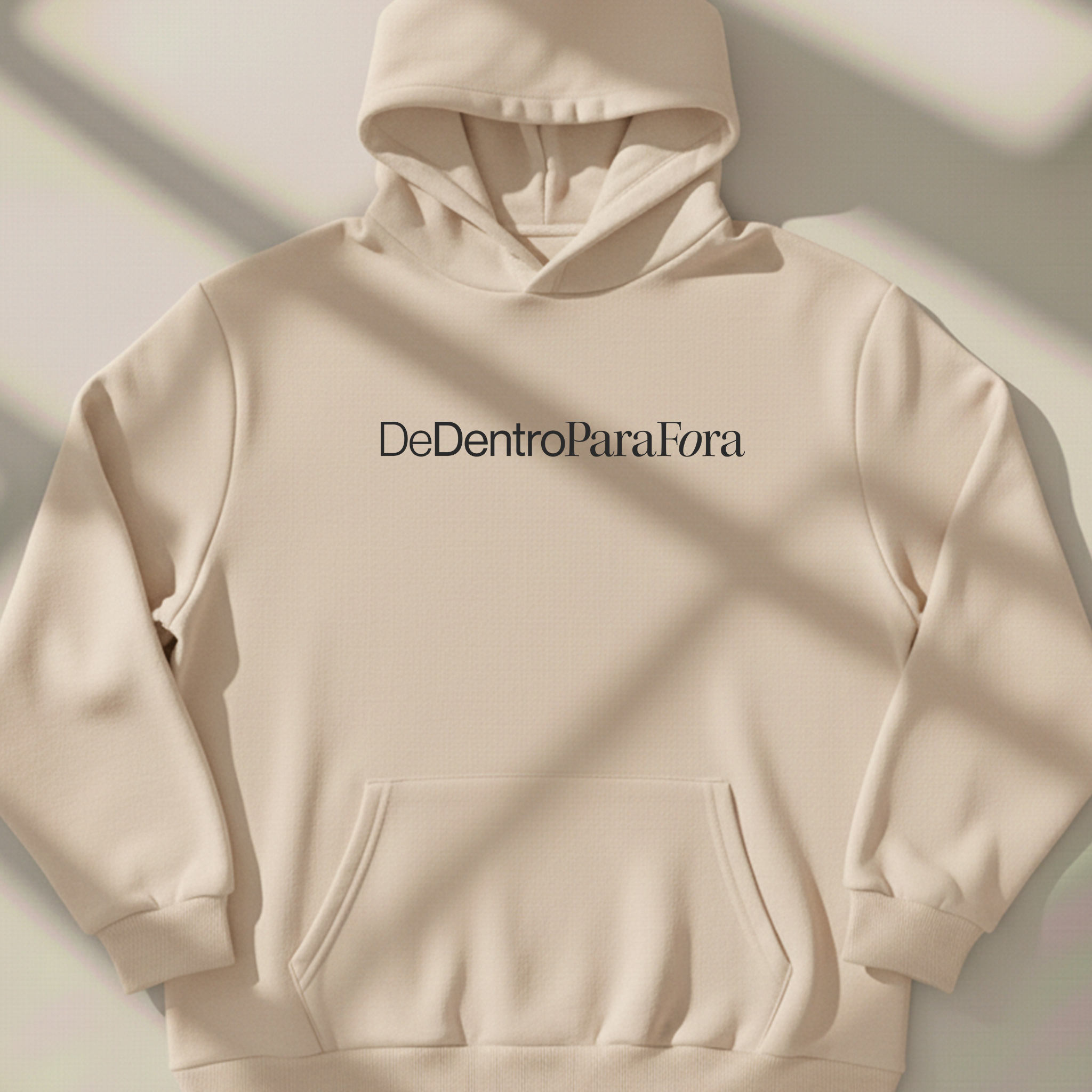 Nome do produto De dentro pra fora - Moletom canguru