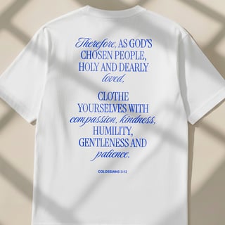 Nome do produto Colossians 3:12