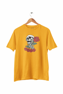 Nome do produto Camiseta Caveira Rosas