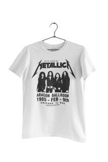 Nome do produto Camiseta Metallica