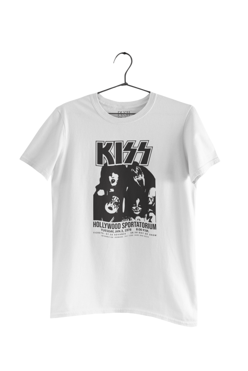 Nome do produto: Camiseta Kiss 