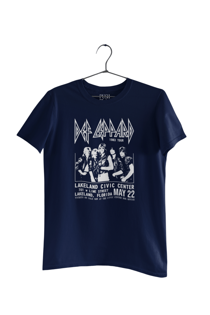 Nome do produto: Camiseta Def Leppard