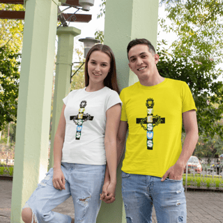Nome do produto CAMISA QUALITY CRUZ COM ESPIMHOS 05 ( varias cores )