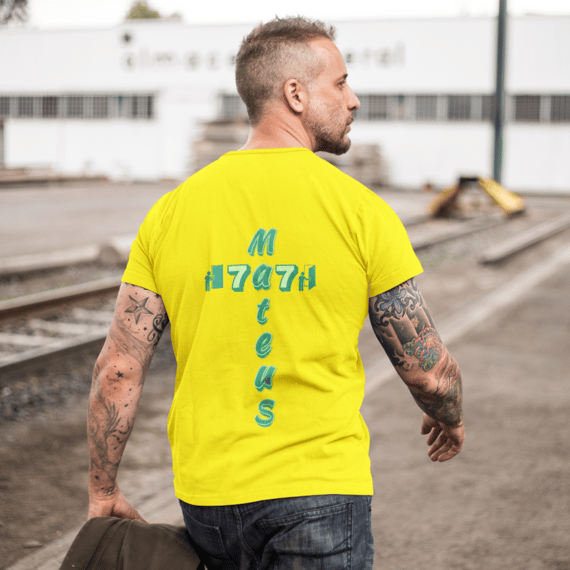 CAMISA QUALITY MATEUS 7.7 CRUZ VERDE ( COSTAS - varias cores )