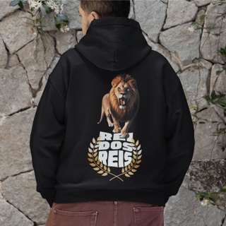 Nome do produto MOLETOM PRIME COM ZIPPER LEÃO REI DOS REIS 01 ( varias cores )