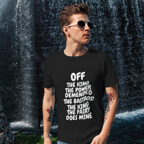 CAMISA QUALITY OFF THE KING THE POWER ( varias cores )