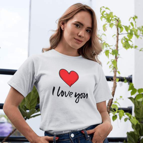 CAMISA QUALITY I LOVE YOU 01 ( varias cores )
