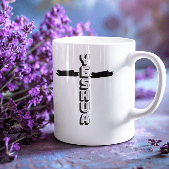CANECA COMUM CRUZ YESHUA