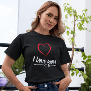 Nome do produto CAMISA QUALITY I LOVE YOU 04 ( varias cores )