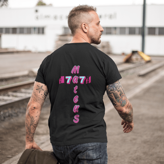 CAMISA QUALITY MATEUS 7.7 CRUZ ROXA ( COSTAS - varias cores )