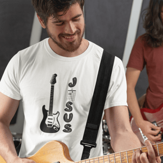 CAMISA QUALITY GUITAR BLACK 04 ( varias cores )