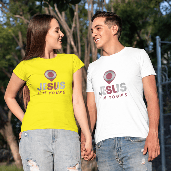 CAMISA QUALITY JESUS I´M YOURS JAPÃO ( varias cores )