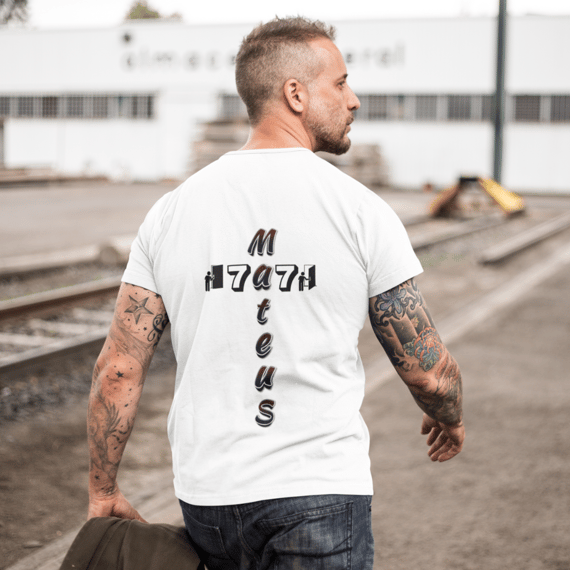CAMISA QUALITY MATEUS 7.7 CRUZ PRETA ( COSTAS - varias cores )