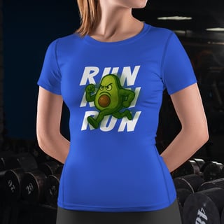 Nome do produto Camiseta Baby Long Dry UV - Feminina InVoccado Run Run Run