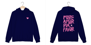 Nome do produto MORE AMORE MOLETOM