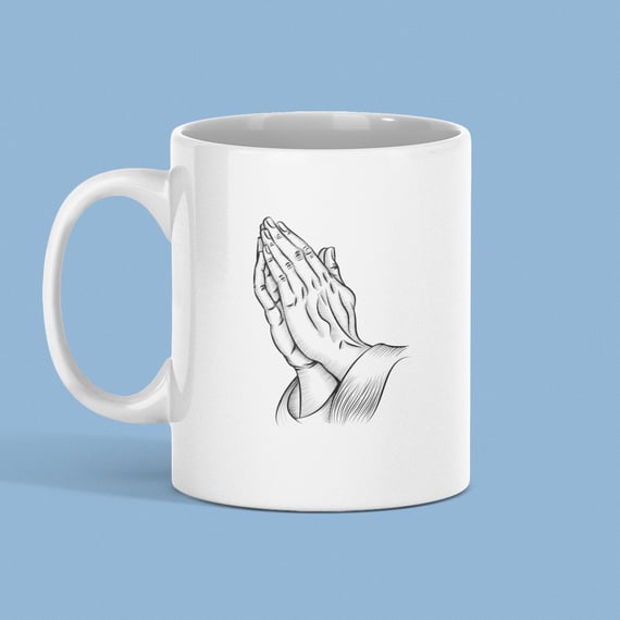 Caneca Mãos em Prece