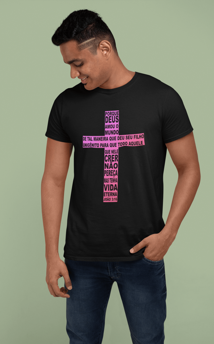 Nome do produto: Camiseta João 3:16
