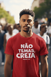 Nome do produtoCamiseta Não Temas