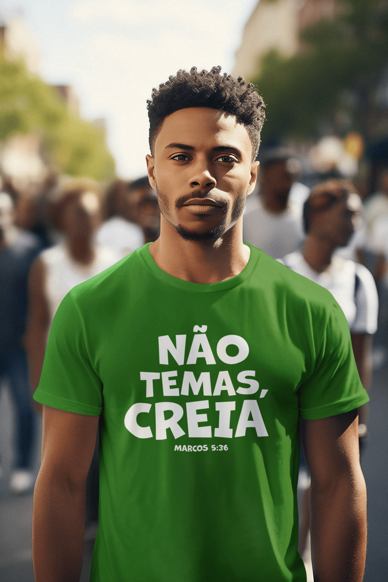 Nome do produto: Camiseta Não Temas