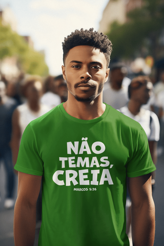 Camiseta Não Temas