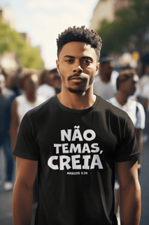 Nome do produtoCamiseta Não Temas