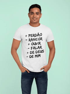 Nome do produtoCamiseta + Perdão