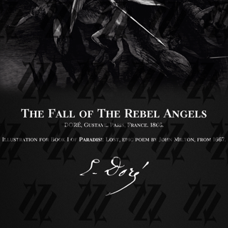Nome do produto The Fall Of The Rebel Angels - Doré + Poem