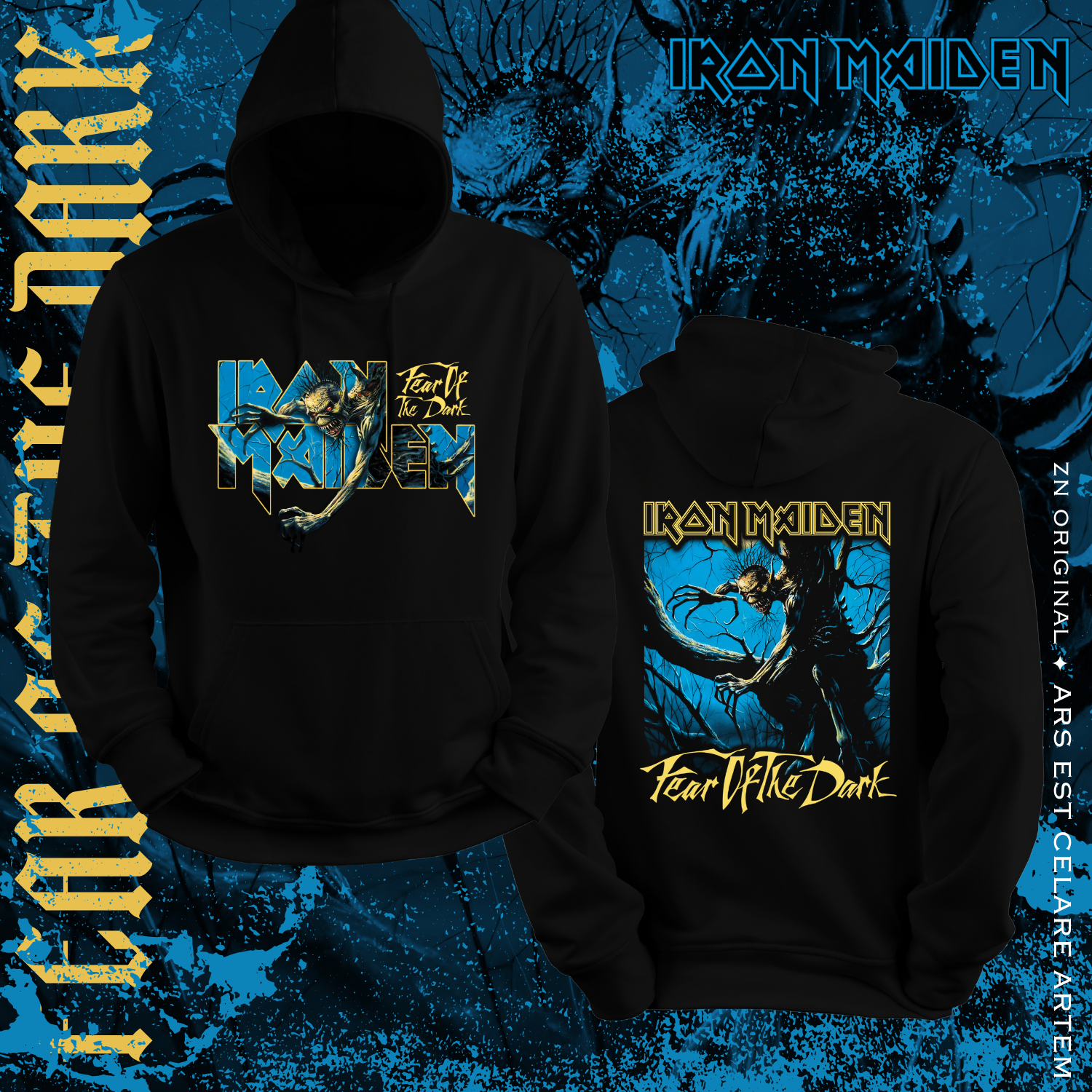 Moletom Iron Maiden - Fear of the Dark