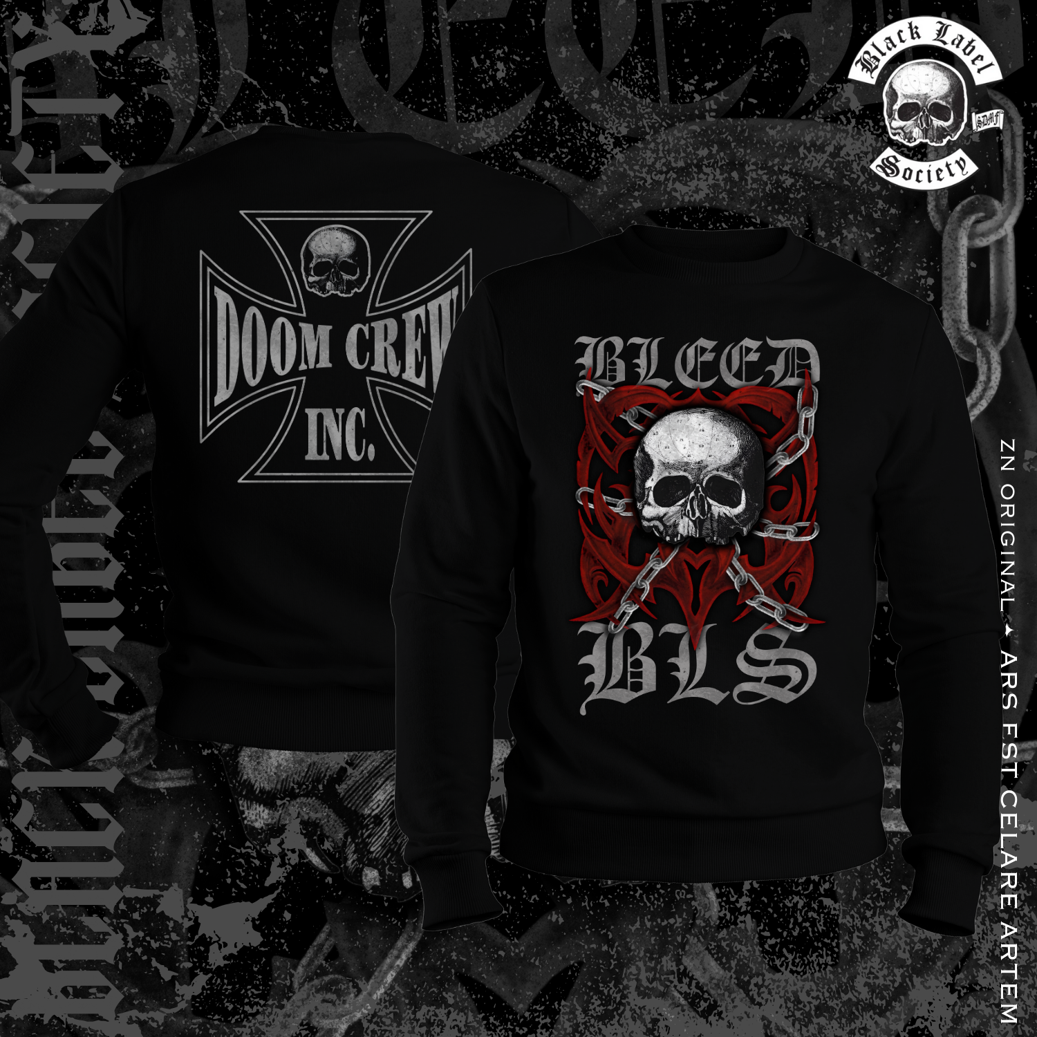 Moletom Black Label Soiety - BLEED BLS