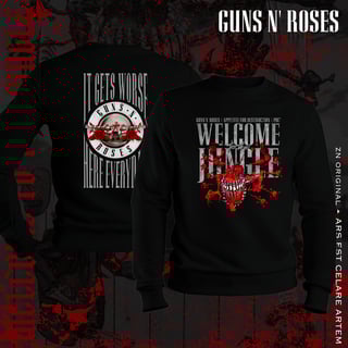 Moletom Guns N