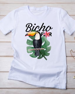 Nome do produto T-Shirt Unissex - Tucano Tropical