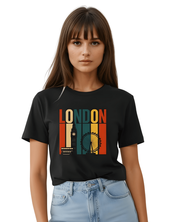 T-shirt unissex London Vibe
