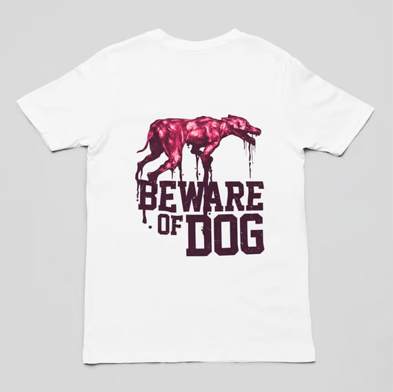 Camiseta Beware of Dog
