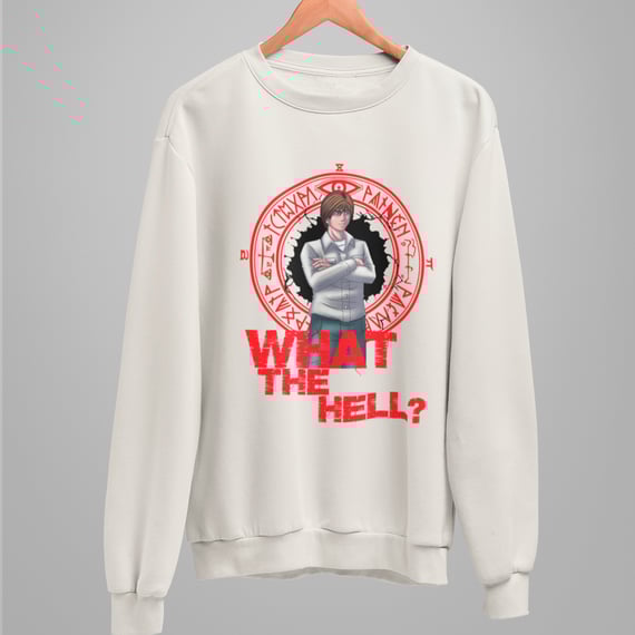 Moletom fechado What The Hell