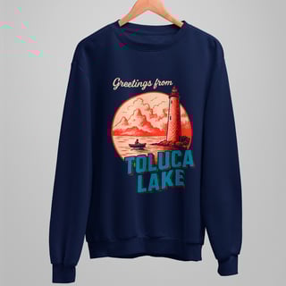 Nome do produto Moletom fechado Greetings from Toluca Lake