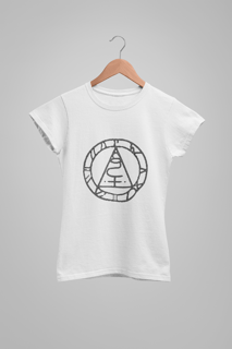 Nome do produto Camiseta feminina Baby Look Selo de Metatron