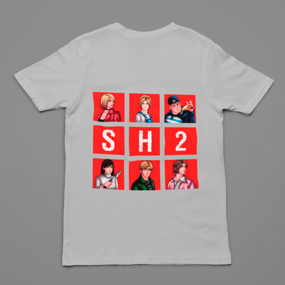 Camiseta Personagens de Silent Hill 2