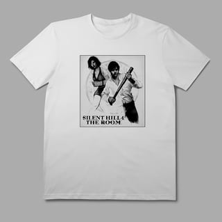 Nome do produto Camiseta Silent Hill 4 - Eileen e Henry