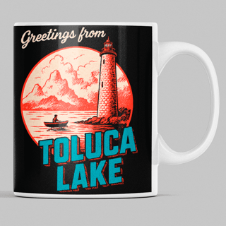 Nome do produto Caneca 325ml Greetings from Toluca Lake