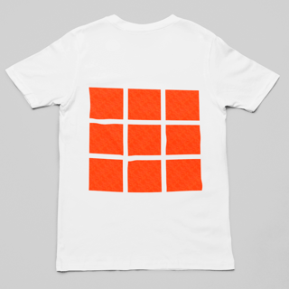 Nome do produto Camiseta Quadrados Vermelhos