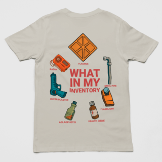 Nome do produto Camiseta What In My Inventory