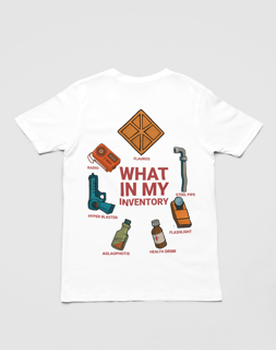 Nome do produto Camiseta What In My Inventory