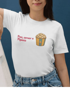 Nome do produto Camiseta Unissex Pipoca