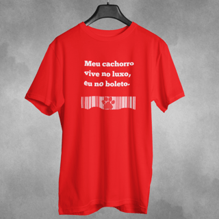 Nome do produto Camiseta Dog Luxo