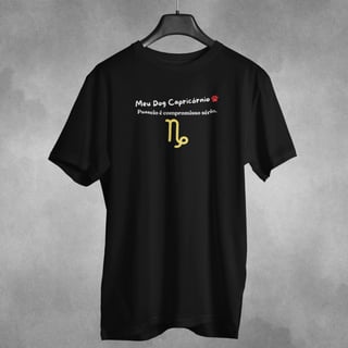 Nome do produto Camiseta Dog Capricórnio