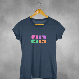 Nome do produto Camiseta Dog Colors