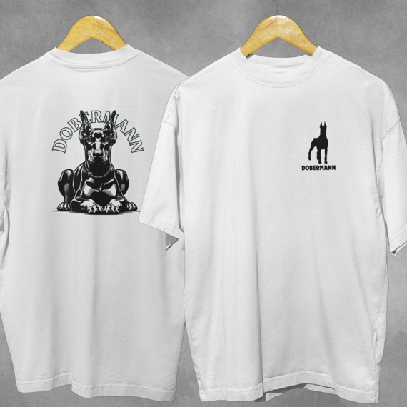 Camiseta Oversized Dobermann