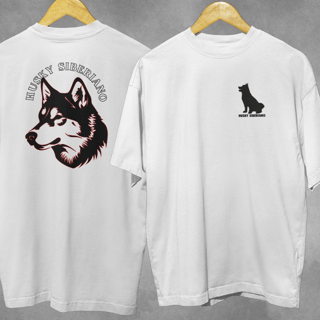 Nome do produto Camiseta Oversized Husky Siberiano