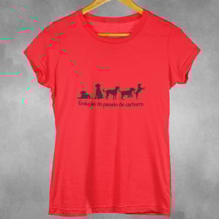 Nome do produto Camiseta Dog Passeio